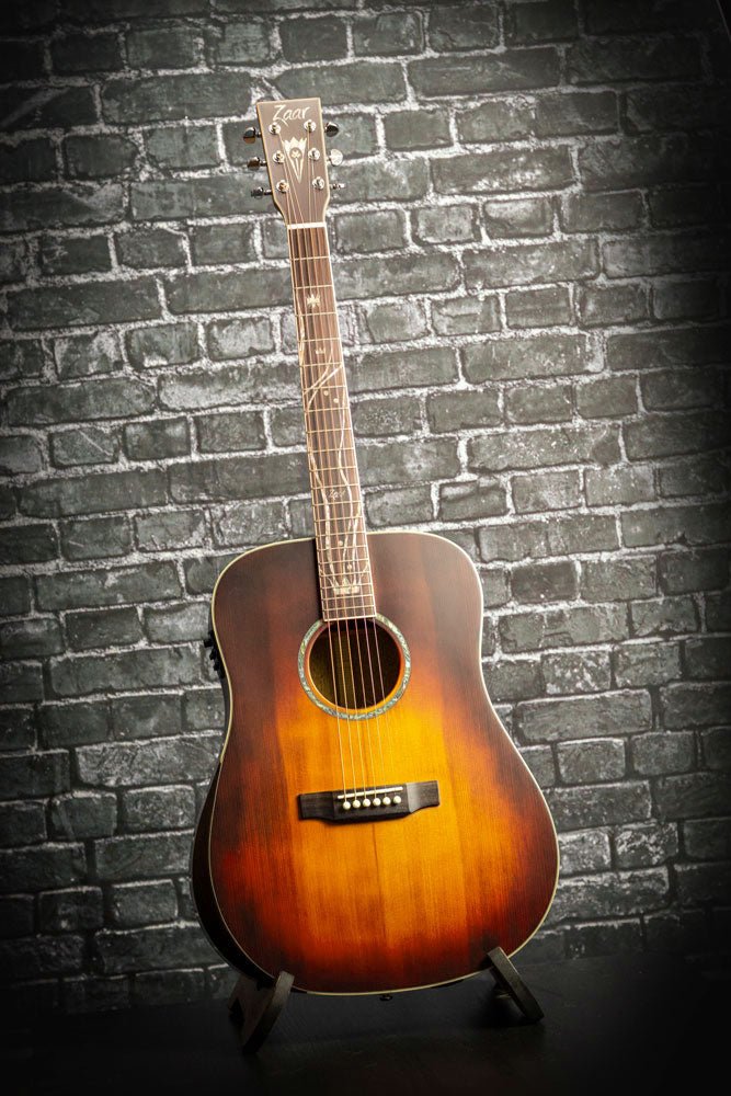 Z380 - Spruce & Mahogany Acoustic - Elite Series - Zaar Guitars