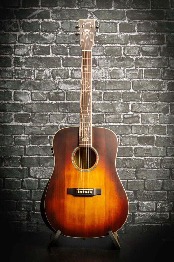 Z380 - Spruce & Mahogany Acoustic - Elite Series - Zaar Guitars