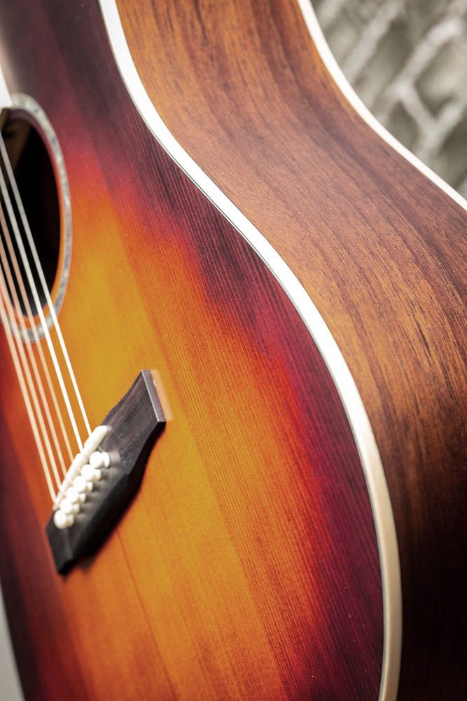 Z380 - Spruce & Mahogany Acoustic - Elite Series - Zaar Guitars