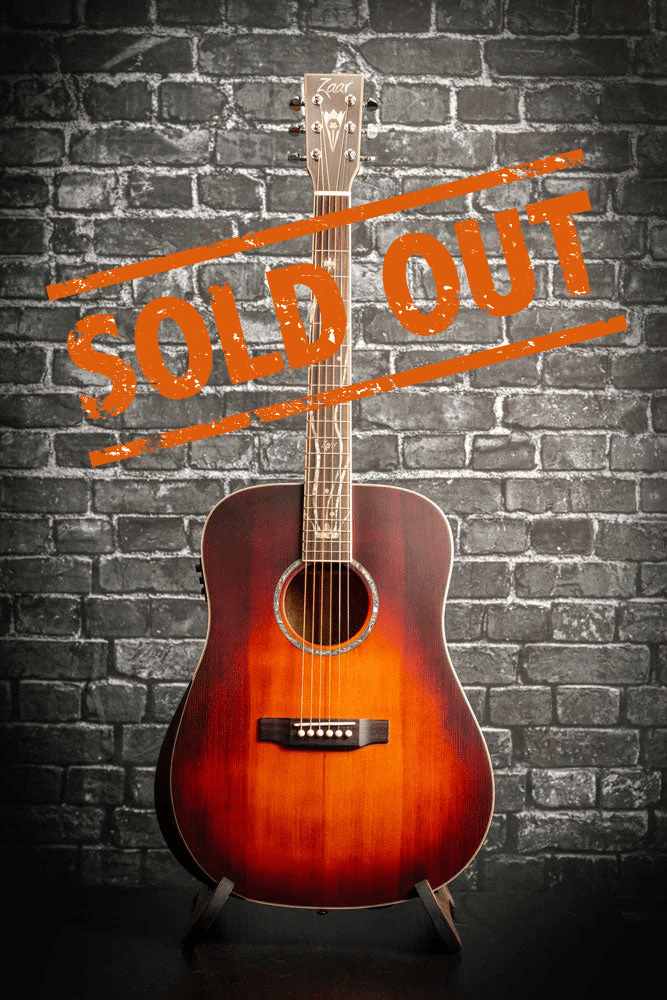 Z380 - Spruce & Mahogany Acoustic - Elite Series - Limited Edition - Zaar Guitars