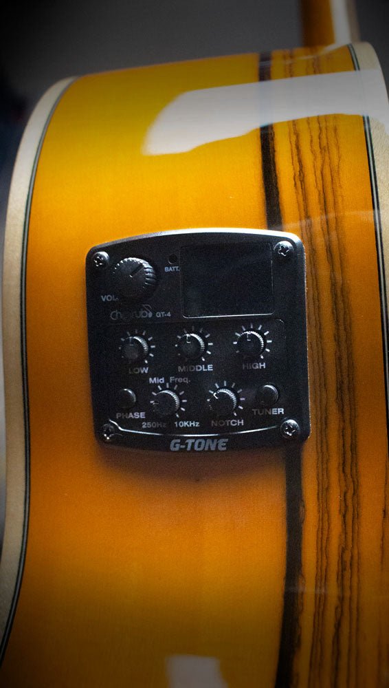 Z540 - Walnut Acoustic - Elite Series - Left-Handed - Zaar Guitars