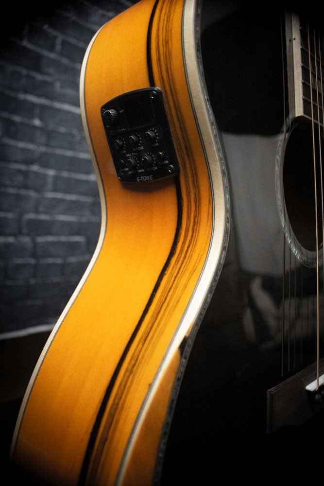 Z540 - Walnut Acoustic - Elite Series - Left-Handed - Zaar Guitars