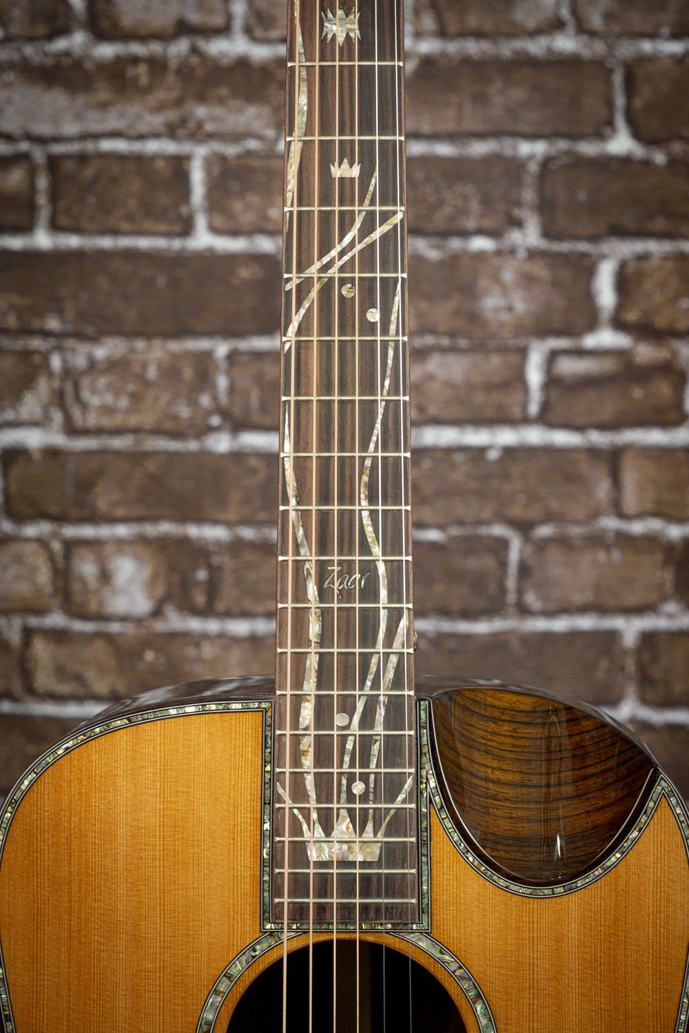 Z840 - Ziricote Acoustic - Elite Series - Open Box / Demo / Blem - Zaar Guitars