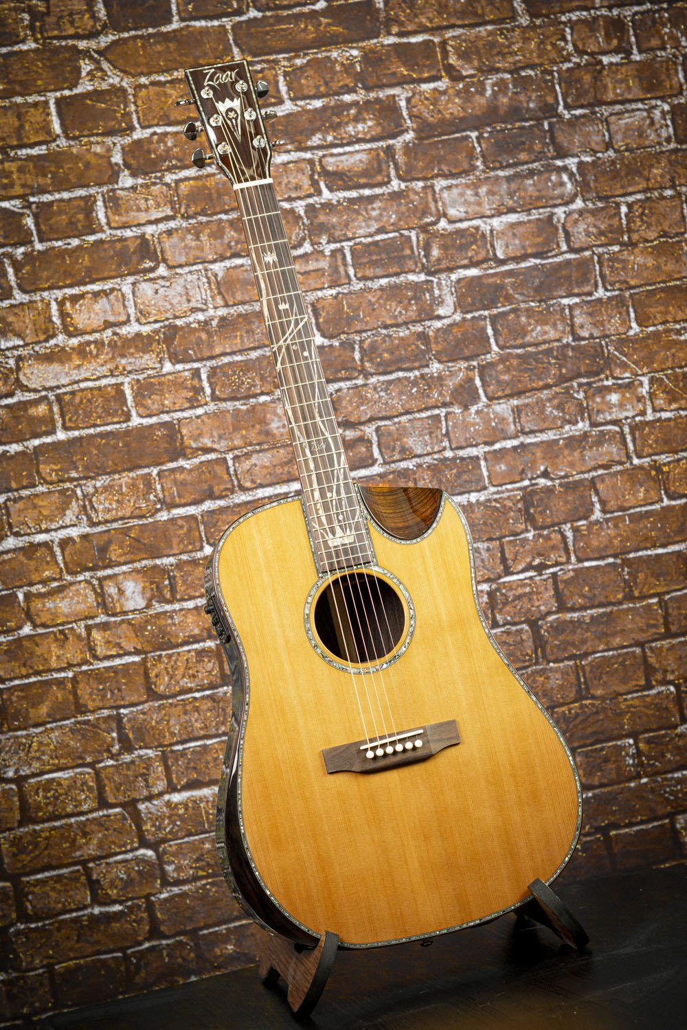 Z840 - Ziricote Acoustic - Elite Series - Open Box / Demo / Blem - Zaar Guitars