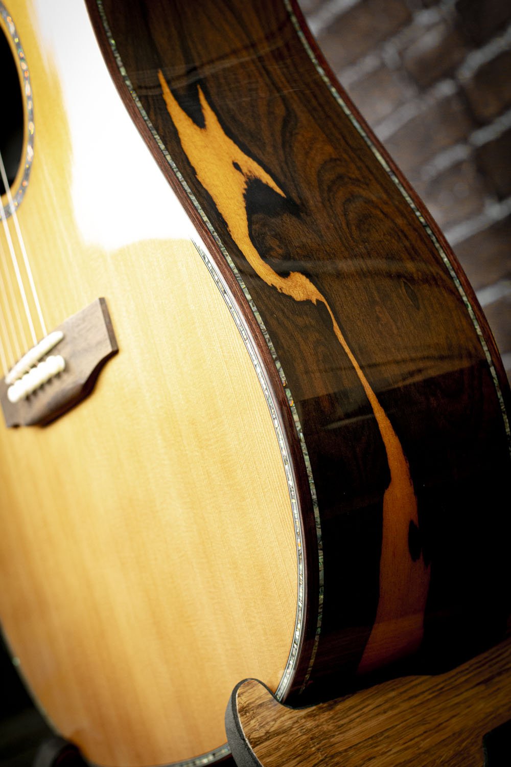 Z840JB - Jake Bush Signature Ziricote/Cedar Acoustic - Elite Series - Zaar Guitars