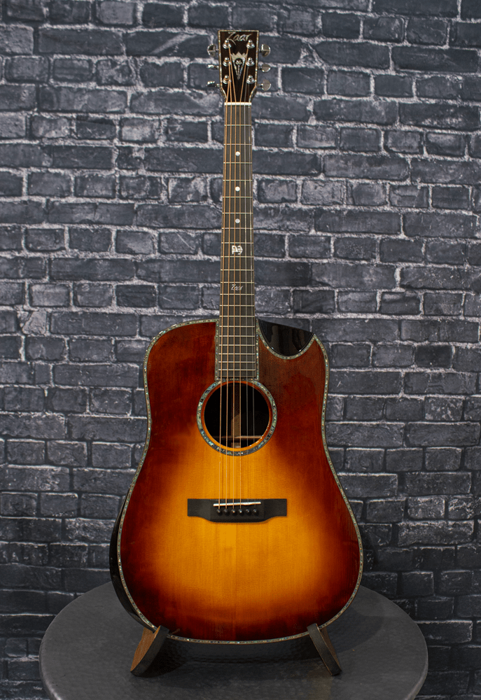 Z840JB - Jake Bush Signature Ziricote/Cedar Acoustic - Elite Series - Zaar Guitars