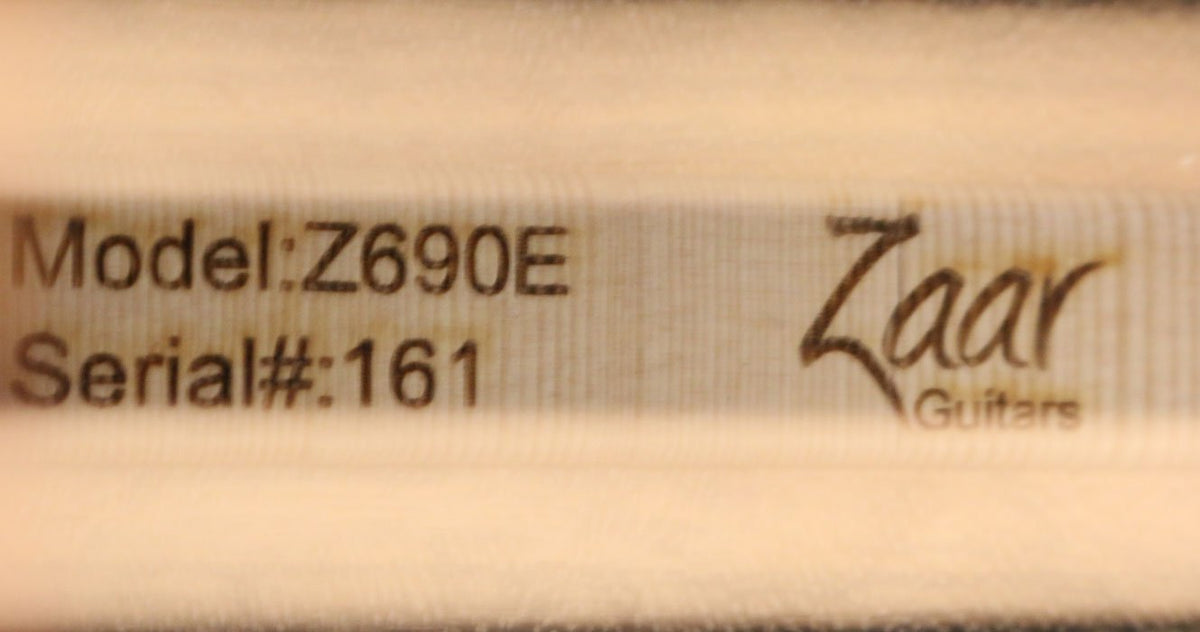 Zaar with Scars - Z690E (161) - Zaar Guitars