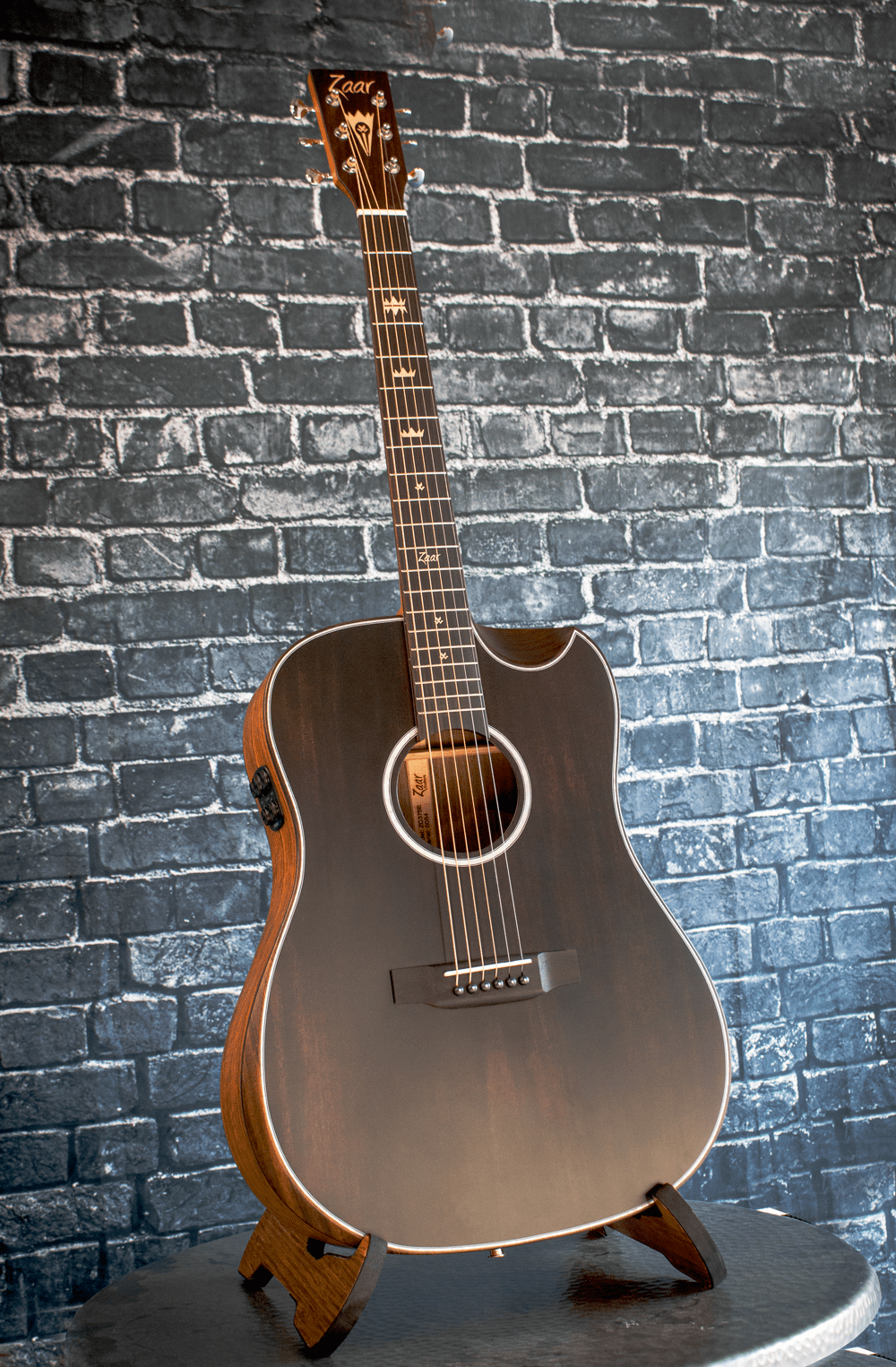 ZC375 - Spruce & Walnut Satin Acoustic - Crown Series - Open Box / Blem / Demo - Zaar Guitars