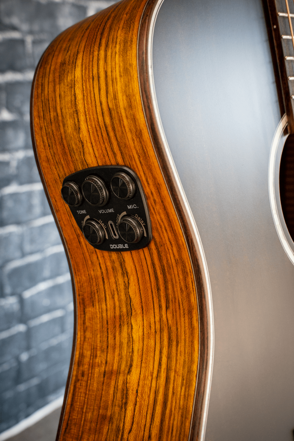 ZC375 - Spruce & Walnut Satin Acoustic - Crown Series - Open Box / Blem / Demo - Zaar Guitars