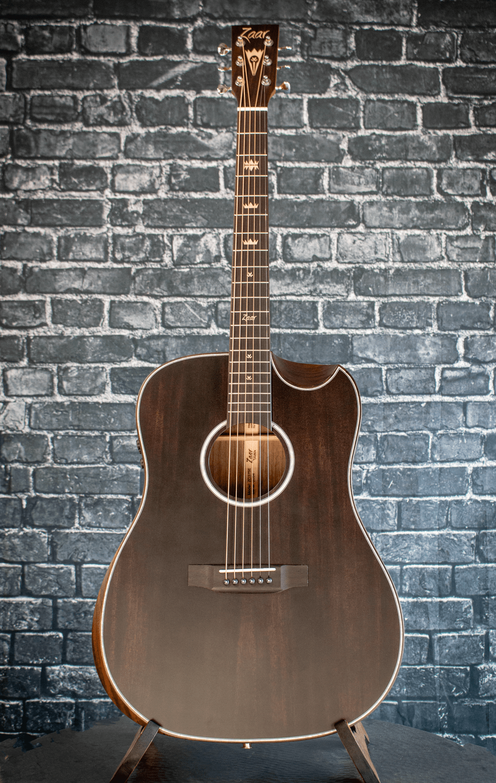 ZC375 - Spruce & Walnut Satin Acoustic - Crown Series - Open Box / Blem / Demo - Zaar Guitars